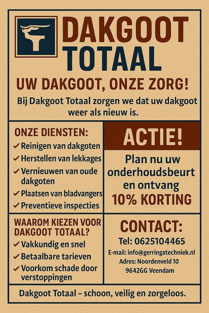 Zinken dakgoten