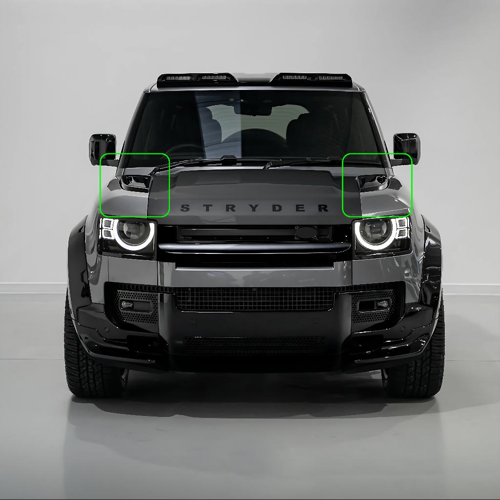 STRYDER.SHOP Bonnet Vents, Ophalen of Verzenden