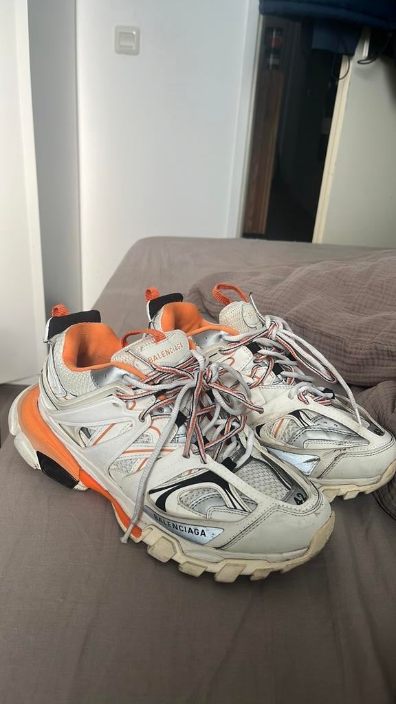 Originele balenciaga tracks m42, Verzenden, Wit, Sneakers of Gympen, Gedragen