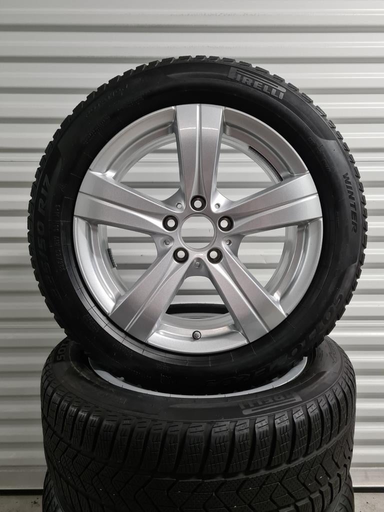 17' Mercedes C-Klasse W206 S206 winterbanden Origineel, Ophalen, Banden en Velgen, 17 inch, Winterbanden