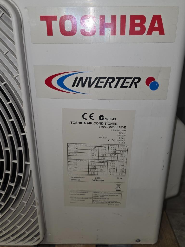 Toshiba RAV-SM563AT-E airco condensor 5 kW, Koelen en Ontvochtigen, Timer, Refurbished, 3 snelheden of meer