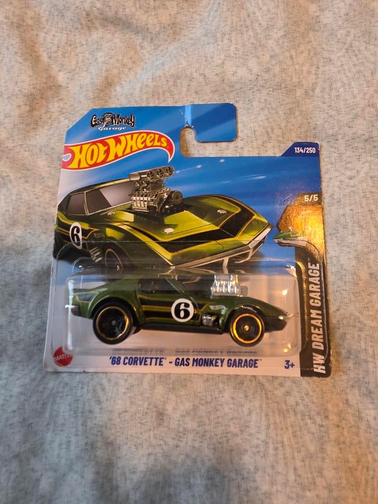 Hot Wheels '68 Corvette Gas Monkey Garage, Ophalen of Verzenden, Nieuw