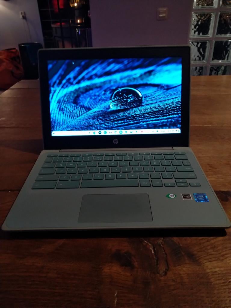 HP Chromebook 11 8 EE- Snel en goede specs, Qwerty, Ophalen of Verzenden, HP, 32 GB of minder