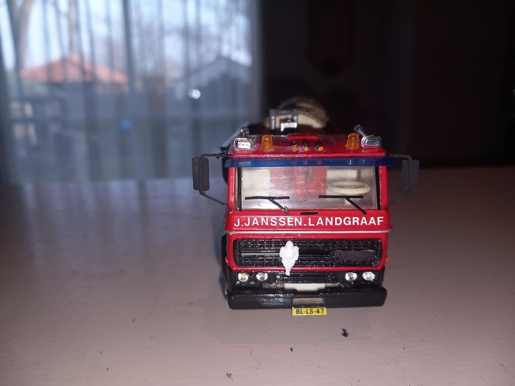 Nette ginaf container wagen met afzetbare bak, Verzenden, Zo goed als nieuw, Bus of Vrachtwagen, Lion Toys