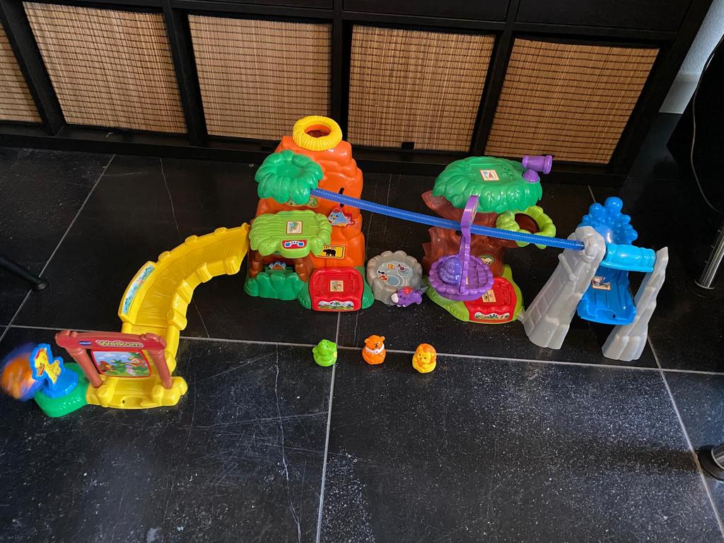 Zoef zoef jungle, Kinderen en Baby's, Speelgoed | Vtech, Ophalen, Zo goed als nieuw, 2 tot 4 jaar
