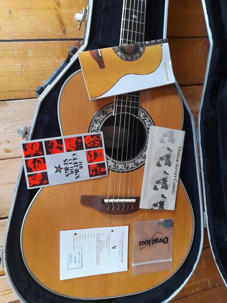 Ovation Glen Campbell Signature Akoestische Gitaar, Muziek en Instrumenten, Snaarinstrumenten | Gitaren | Akoestisch, Gebruikt