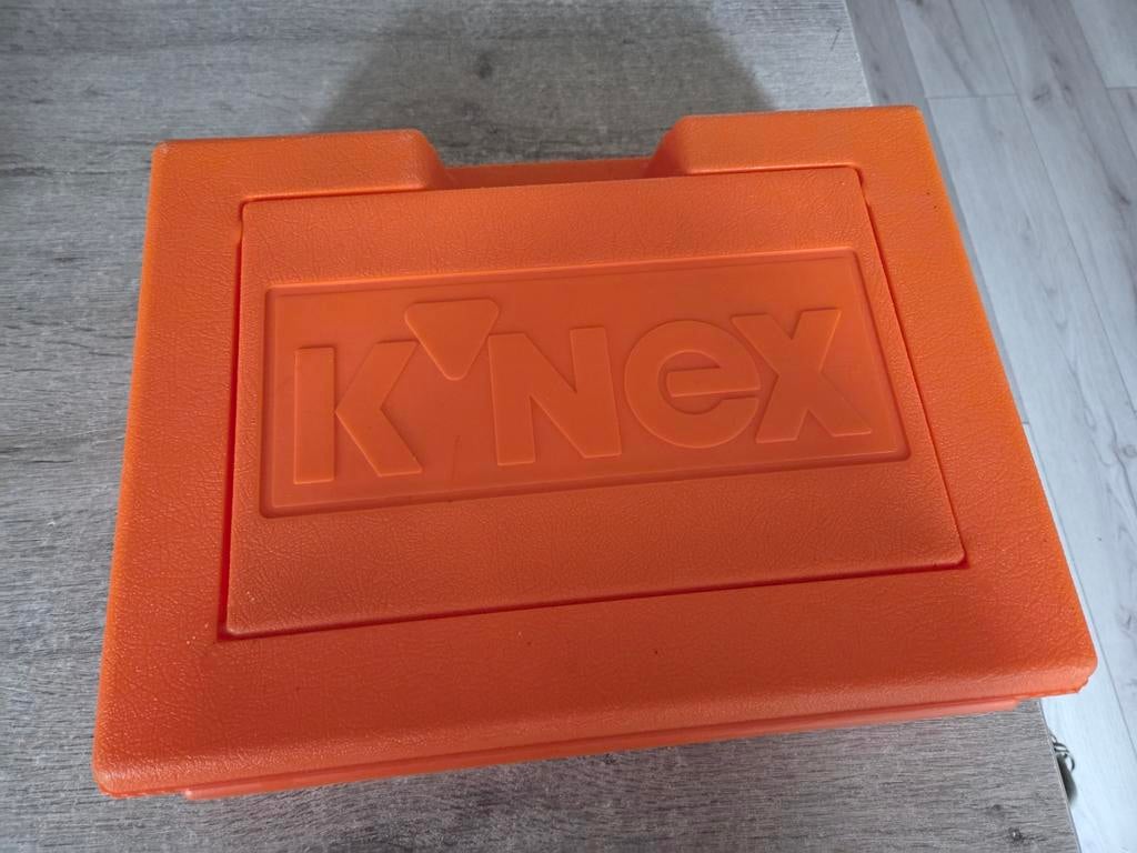 K'nex Oranje Opbergdoos, Ophalen of Verzenden, Gebruikt, K'nex