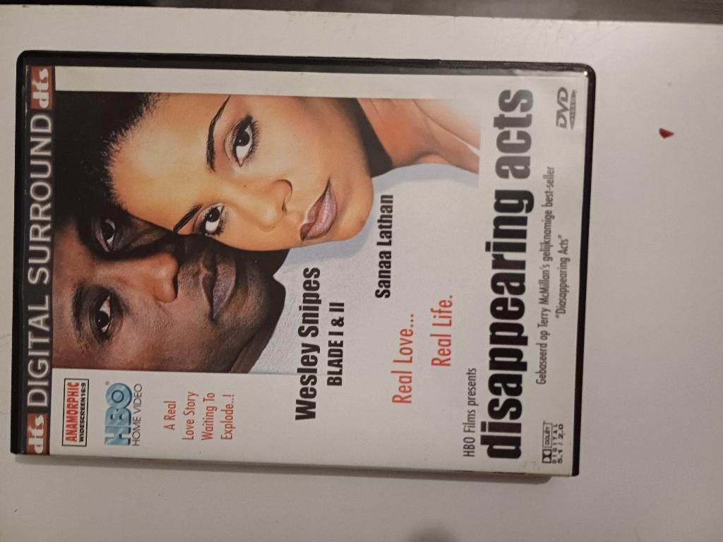 Disappearing Acts (DVD), Alle leeftijden, Ophalen of Verzenden, Gebruikt, Drama