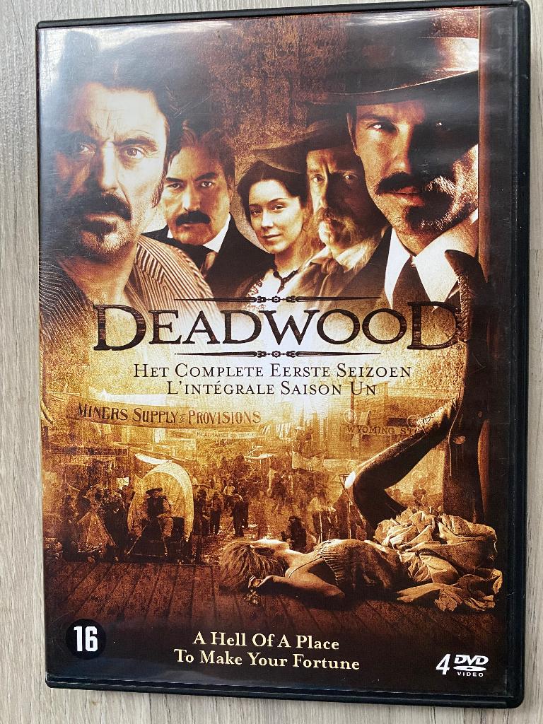 Deadwood series 1 DVD, Vanaf 16 jaar, Ophalen of Verzenden, Gebruikt, Actie en Avontuur