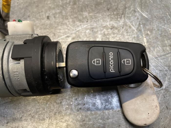 Kontaktslot + Sleutel van een Kia Picanto, -, -, Ophalen of Verzenden, -
