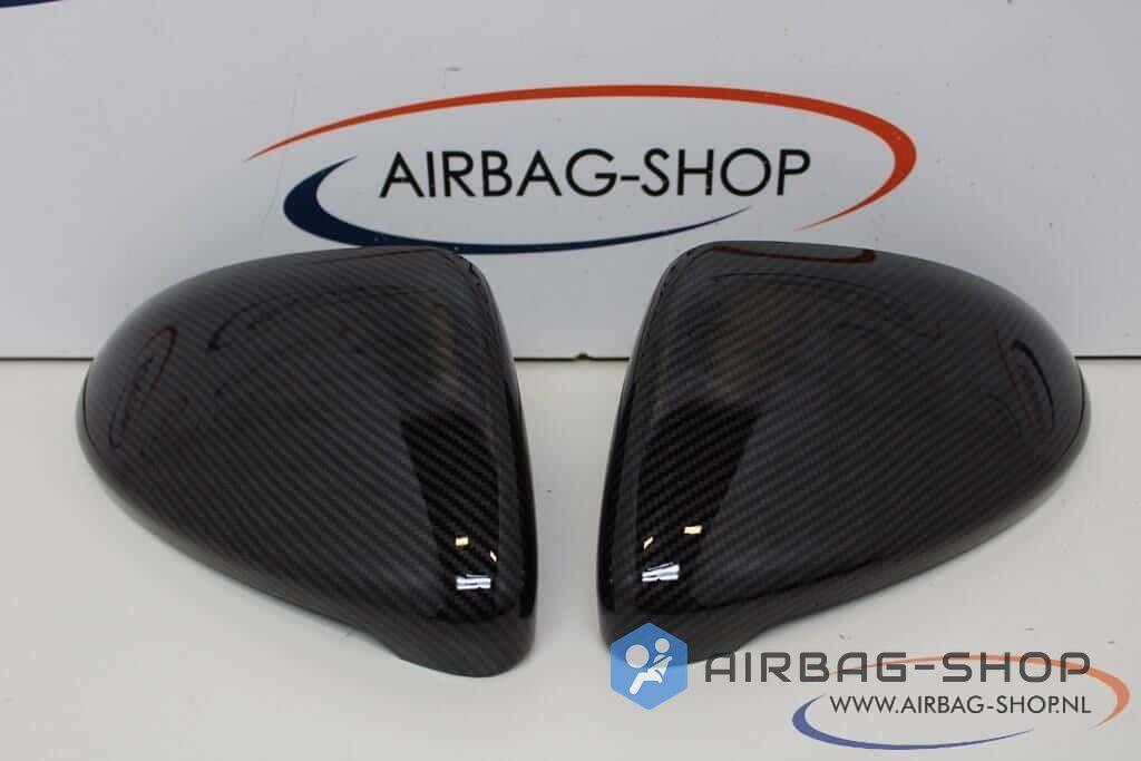 Volkswagen Golf 7 Spiegelkappen Carbon Look, Auto-onderdelen, Spiegels, -, Volkswagen, -, Nieuw