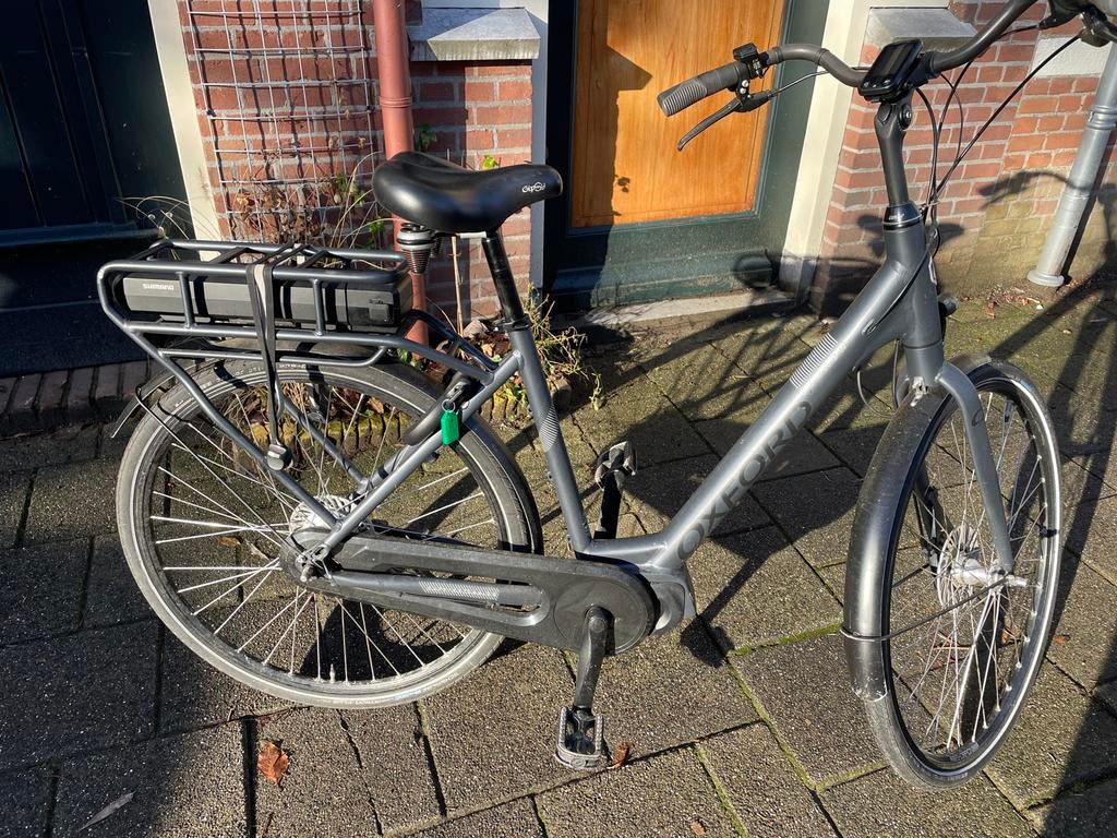 Elektrische Damesfiets - Oxford, Gebruikt, 47 tot 51 cm, 30 tot 50 km per accu, Ophalen
