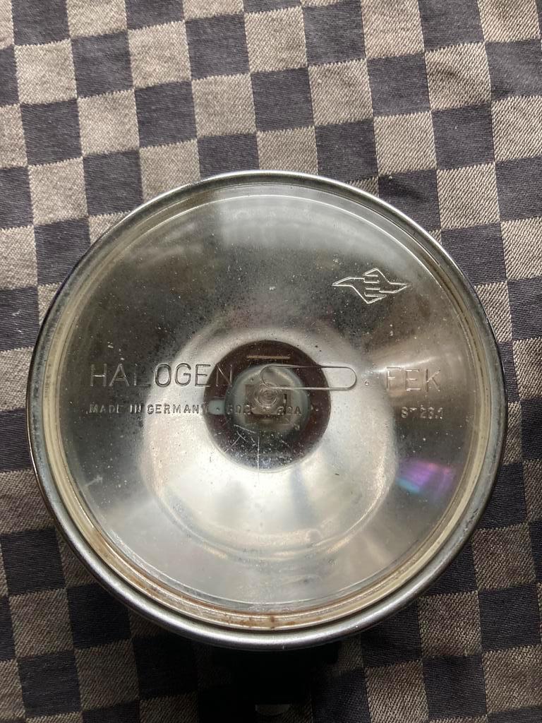 Oldtimer 2 verstralers merk FEK DDR  lampen 15 cm, Auto-onderdelen, Verlichting, Ophalen of Verzenden, Gebruikt