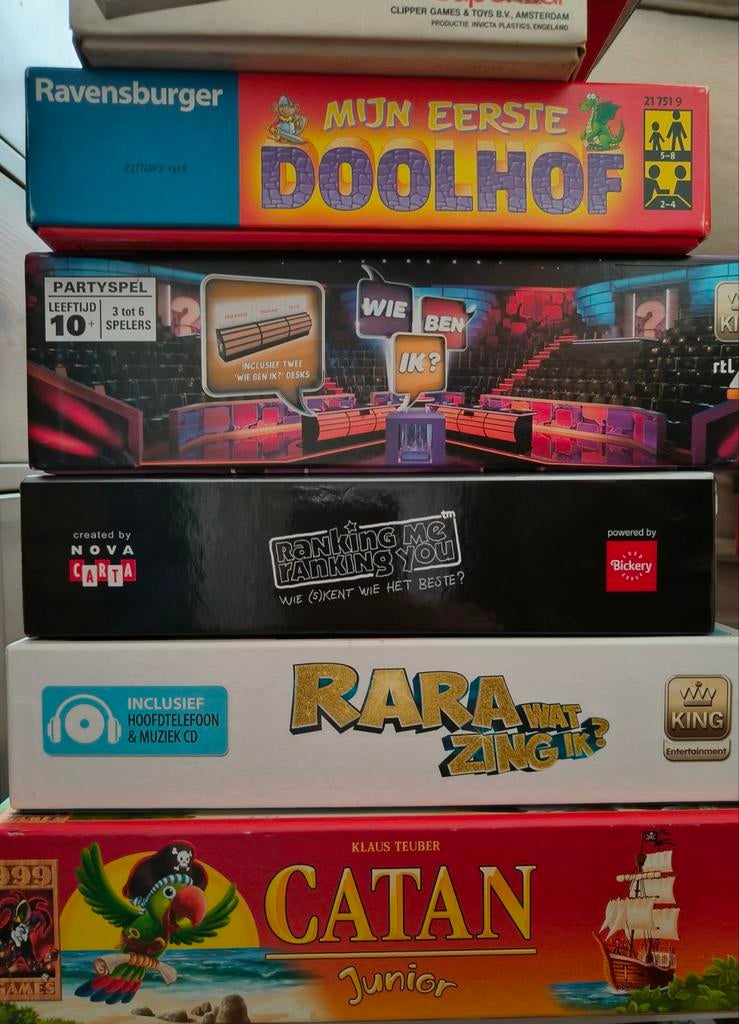 Groot Spellenpakket - 31 Spellen!, Ophalen, Diverse, Zo goed als nieuw, Vijf spelers of meer