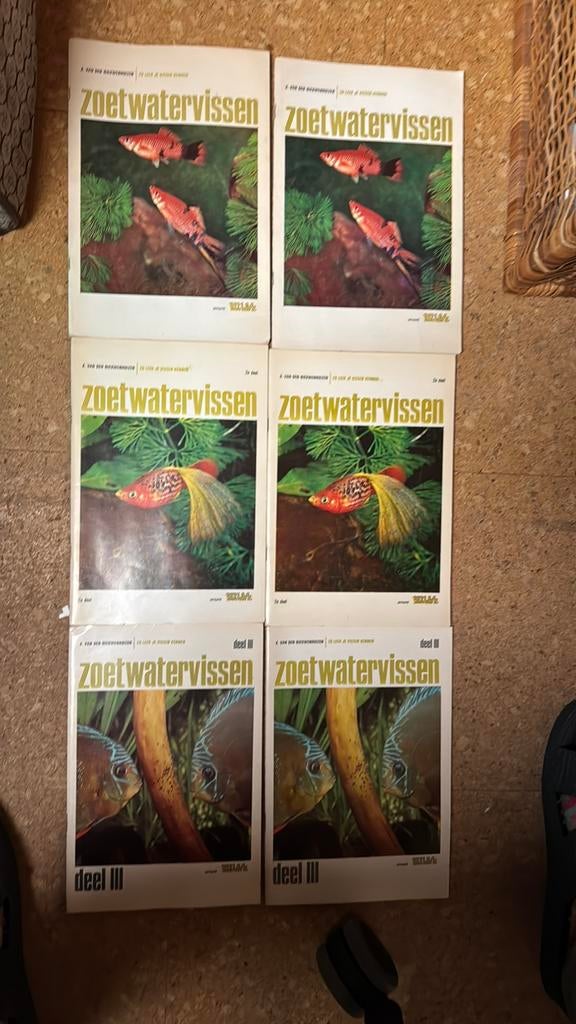 Zoetwatervissen Rizla serie, Boeken, Prentenboeken en Plaatjesalbums, Ophalen of Verzenden, Gelezen