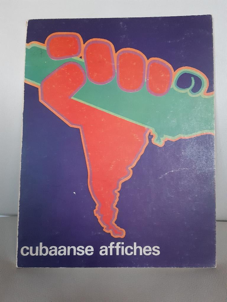 Origineel boekje Stedelijk Museum Wim Crouwel Cubaanse Affic, Verzenden, A1 t/m A3, Reclame, Rechthoekig Staand