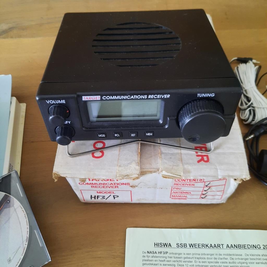 Target HF3/P Communicatie Ontvanger, Contact@nasa.com, Ophalen of Verzenden, Great Brittannië 1, Gebruikt