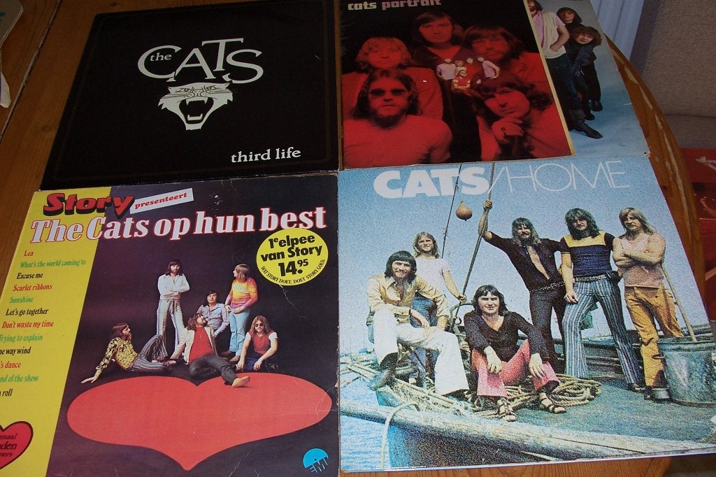 the cats  6 lp's, LP, Gebruikt, Pop, Ophalen of Verzenden