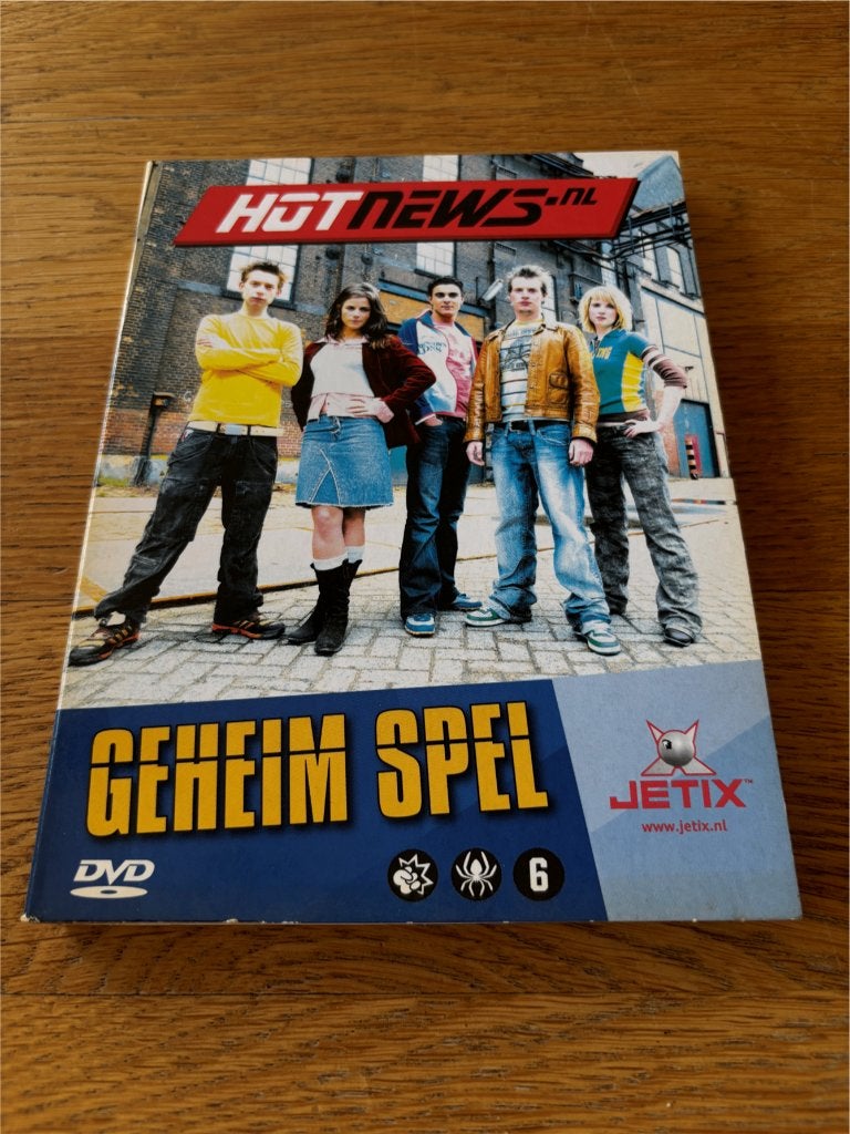 Dvd's Hotnews .nl / Hot News .nl - Geheim Spel, Vanaf 6 jaar, Ophalen of Verzenden, Gebruikt, Actie en Avontuur