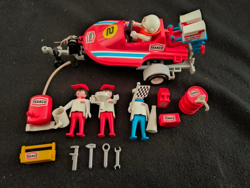 Playmobil Speedboot nr 2 met Trailer (Set 3538) uit 1979, Kinderen en Baby's, Speelgoed | Playmobil, Ophalen of Verzenden