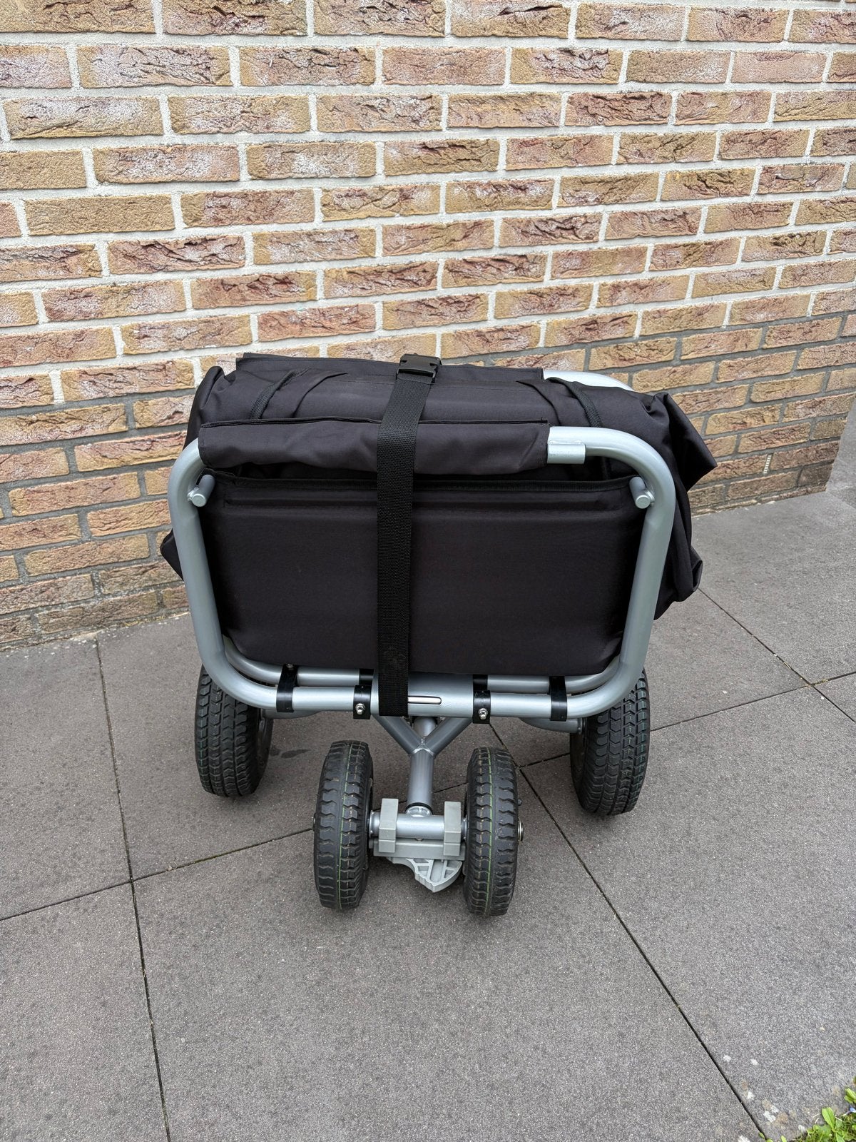 Beachtrekker Opvouwbare bolderkar, Caravans en Kamperen, Bolderkarren, Ophalen, Opvouwbaar, Zo goed als nieuw