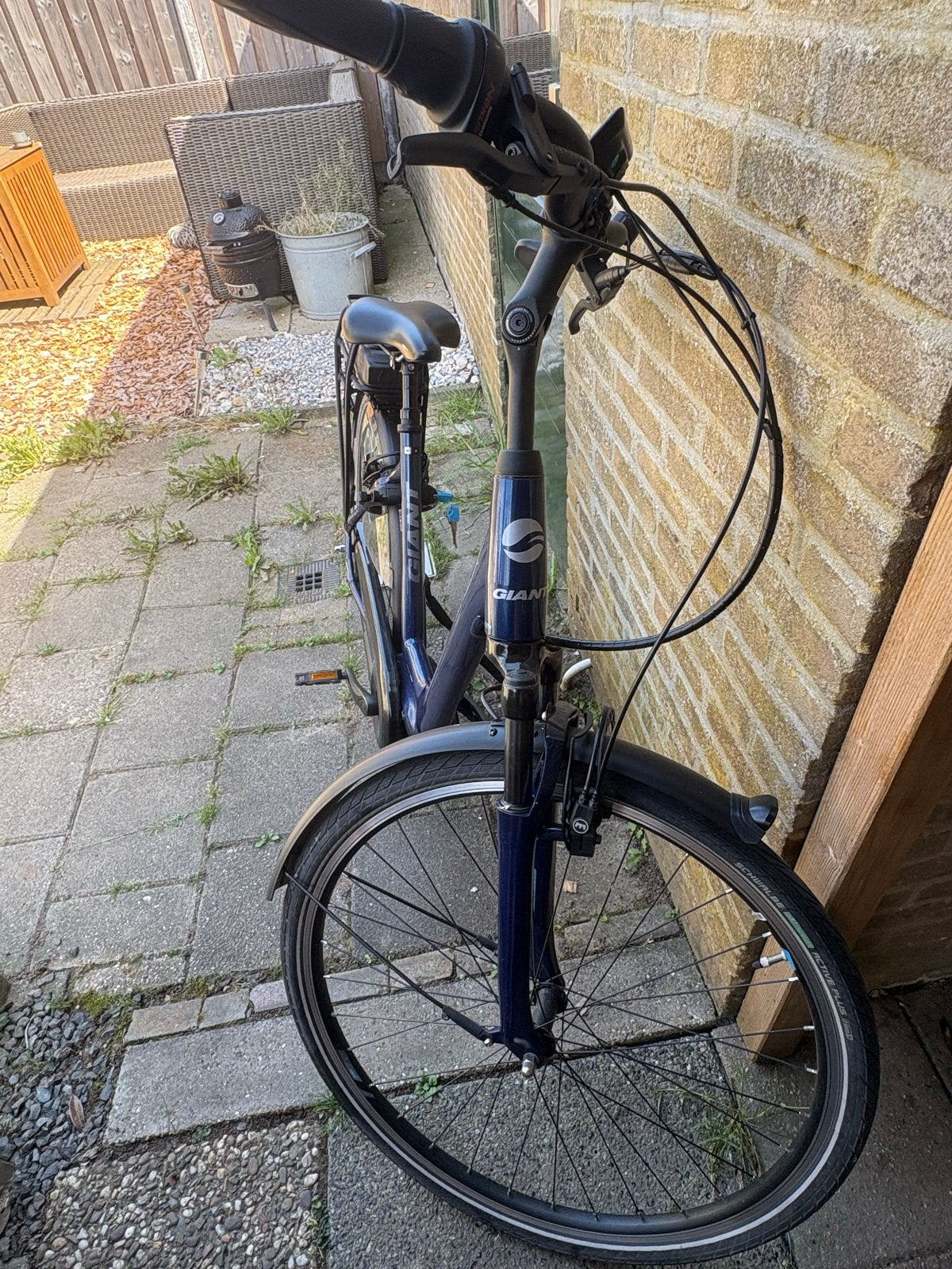 Giant Groundtour E+1 Lage Instap E-bike, Ophalen, Giant, Zo goed als nieuw, 51 tot 55 cm