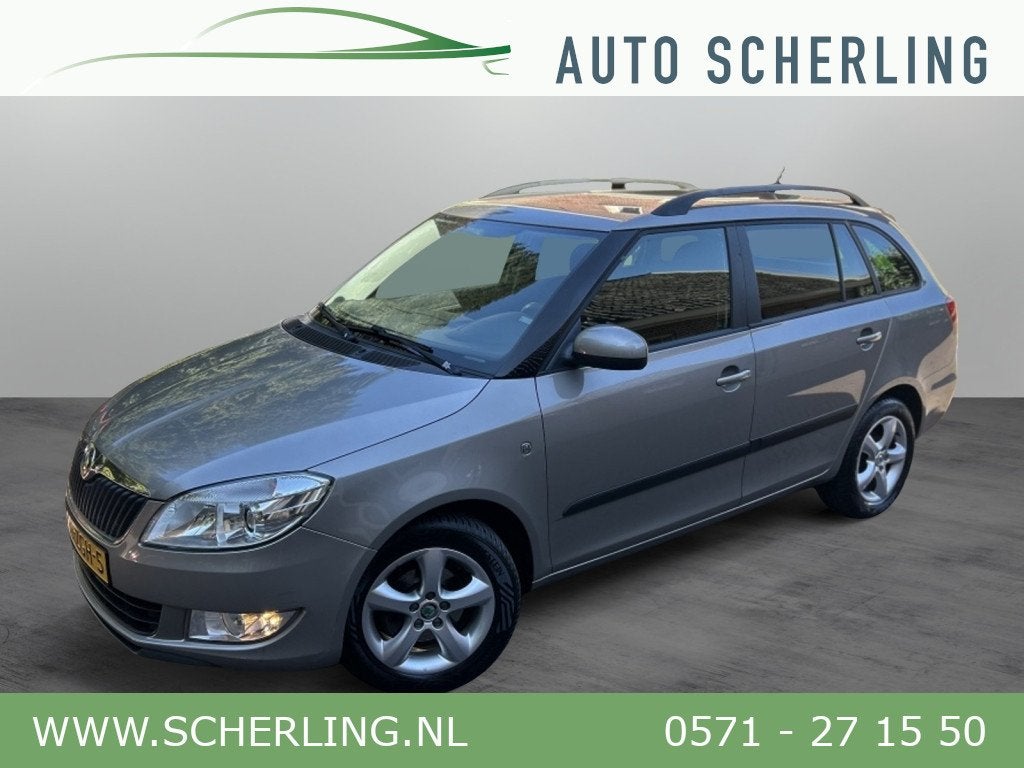 Skoda Fabia Combi 1.2 TSI Tour Airco, Cruise, LMV, PDC, Auto's, Euro 5, 4 cilinders, Beige, Origineel Nederlands
