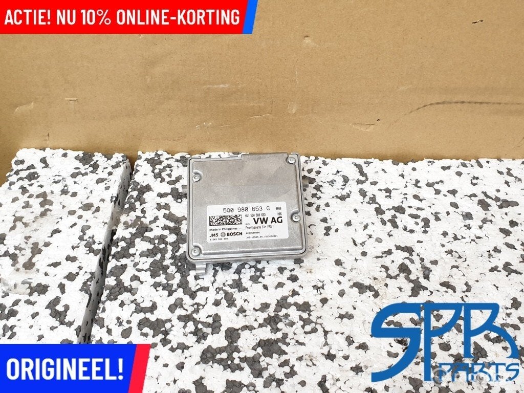 GOLF 7 A3 8V FRONTCAMERA Camera ACHTER VOORRUIT 5Q0980653G, Gebruikt, Volkswagen, Ophalen of Verzenden, Volkswagen