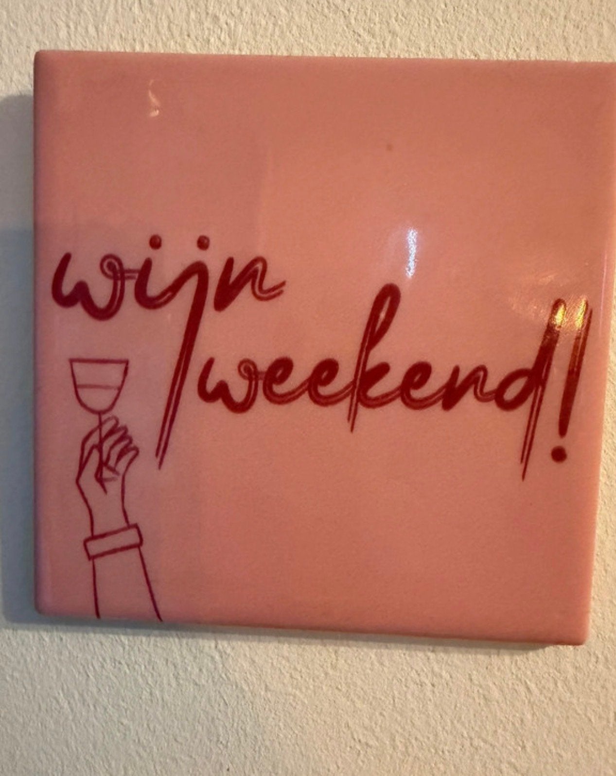 Decoratieve tegeltjes van Homebound - Zo goed als nieuw, Meerkleurig, Steen/keramiek, Ophalen of Verzenden, Zo goed als nieuw