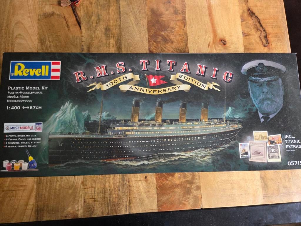 Titanic modelbouw, Ophalen, Nieuw