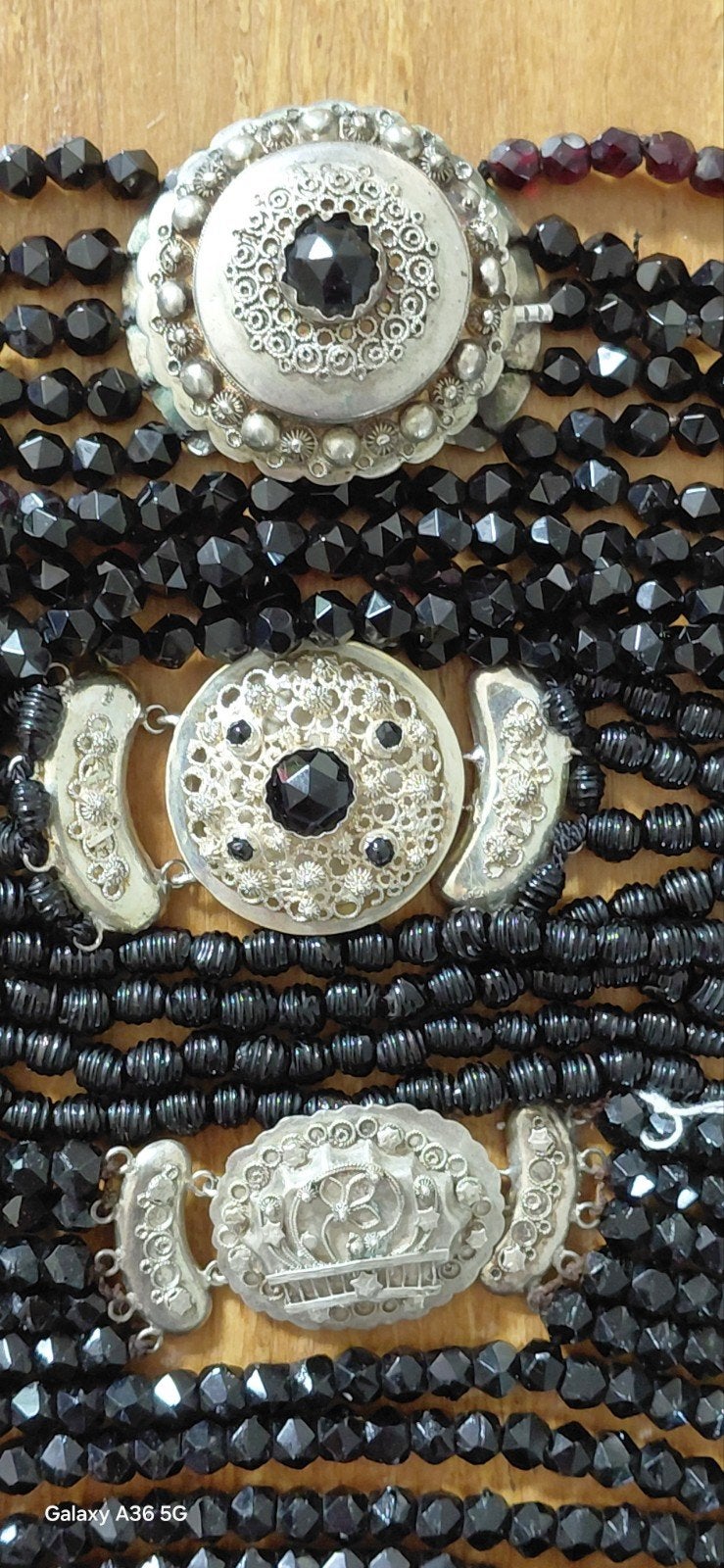 klederdracht sieraden rouw,UNIEK! verzamelaars!!, Verzenden, Overige materialen, Ketting