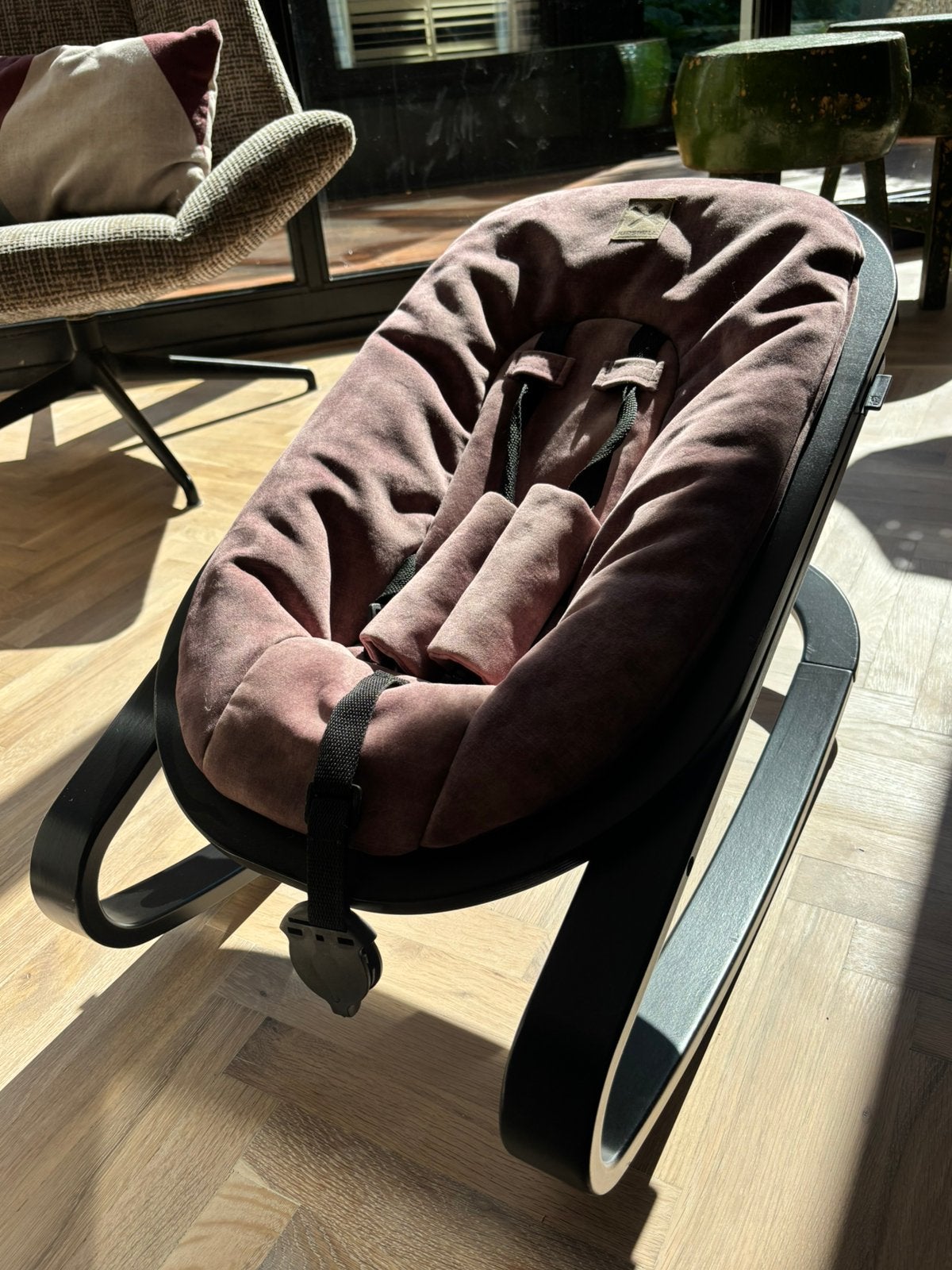 Kidsmill wipstoeltje oud roze, Ophalen, Zo goed als nieuw
