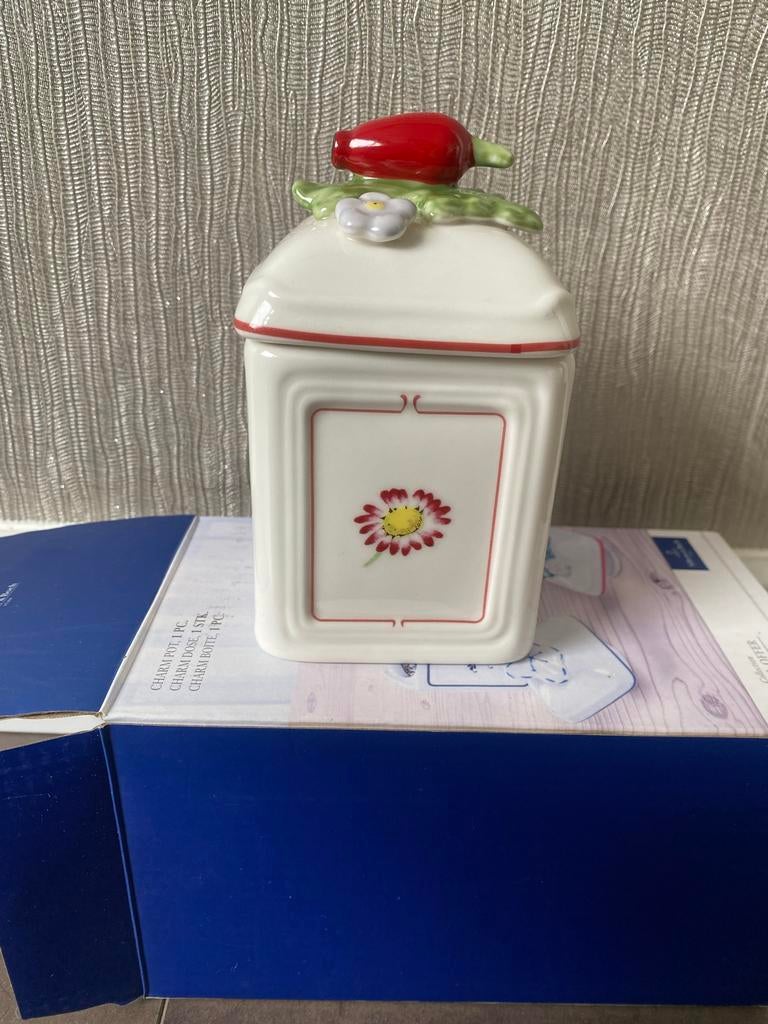 Villeroy & Boch Petite Fleur Jampotje, Ophalen of Verzenden, Nieuw