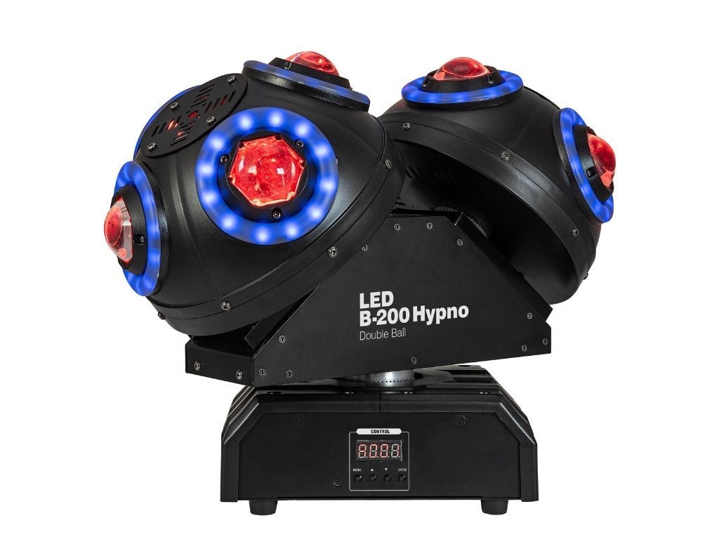EUROLITE LED B-200 Hypno Double Ball Beam Effect, Geluidgestuurd, ., Nieuw, Ophalen of Verzenden