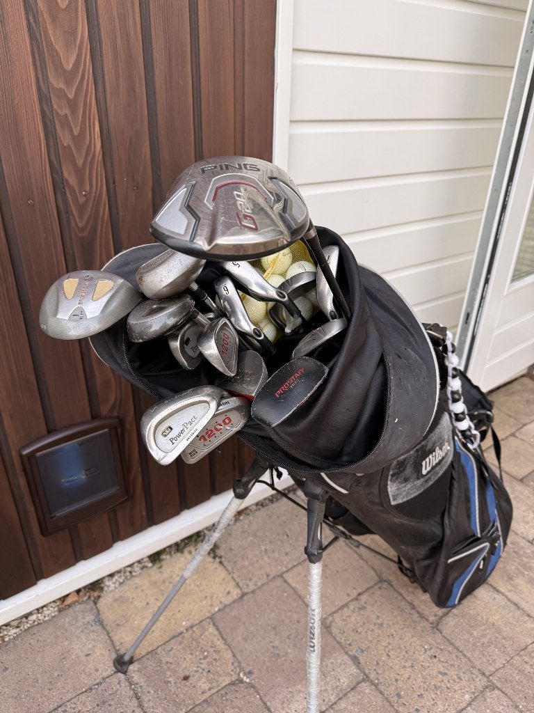 Golfset plus tas, Ophalen, Gebruikt, Tas, Overige merken