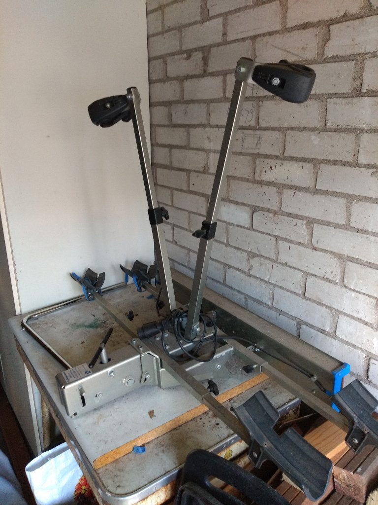 FIETSENDRAGER TWINNY LOAD SWING FK, Auto diversen, Gebruikt, Ophalen of Verzenden, 2 fietsen, Trekhaakdrager