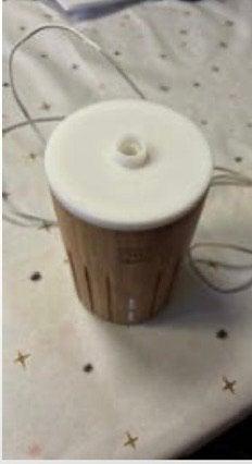 Aroma diffuser bamboo, Ophalen of Verzenden, Zo goed als nieuw