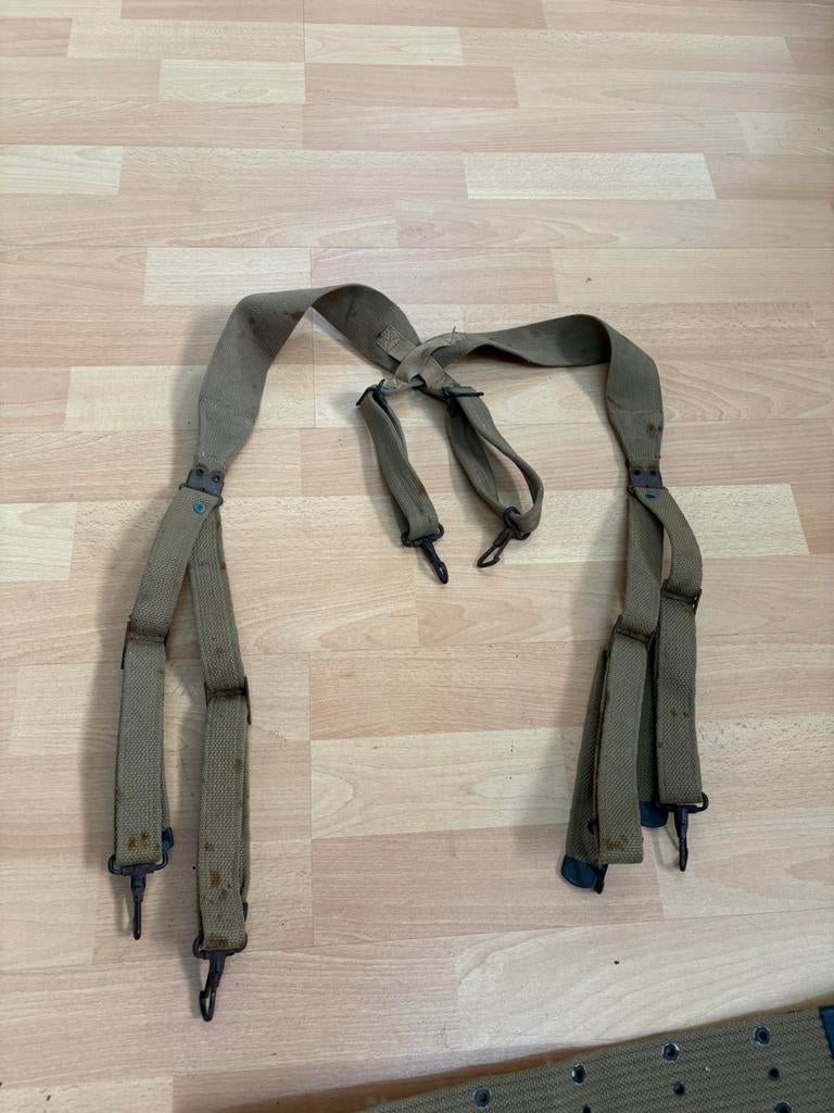 Us ww2 suspenders, Ophalen of Verzenden, Landmacht, Amerika
