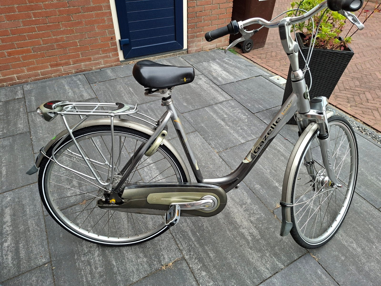 Gazelle Orange C7 Damesfiets., Ophalen, Versnellingen, Gazelle, Trommelrem
