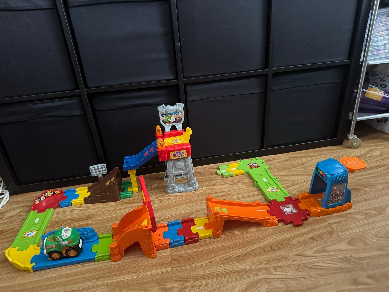 VTech Toet Toet Auto's Stuntshow met Monster Truck Mees, Kinderen en Baby's, Ophalen of Verzenden, Zo goed als nieuw, 2 tot 4 jaar