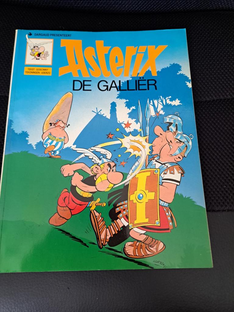 Asterix de Galliër - Klassiek stripboek, Boeken, Stripboeken, Gelezen, Eén stripboek, Ophalen of Verzenden
