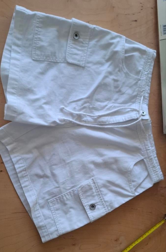 @korte broek "DiDi" 100% katoen@, Ophalen of Verzenden, Wit, Kort