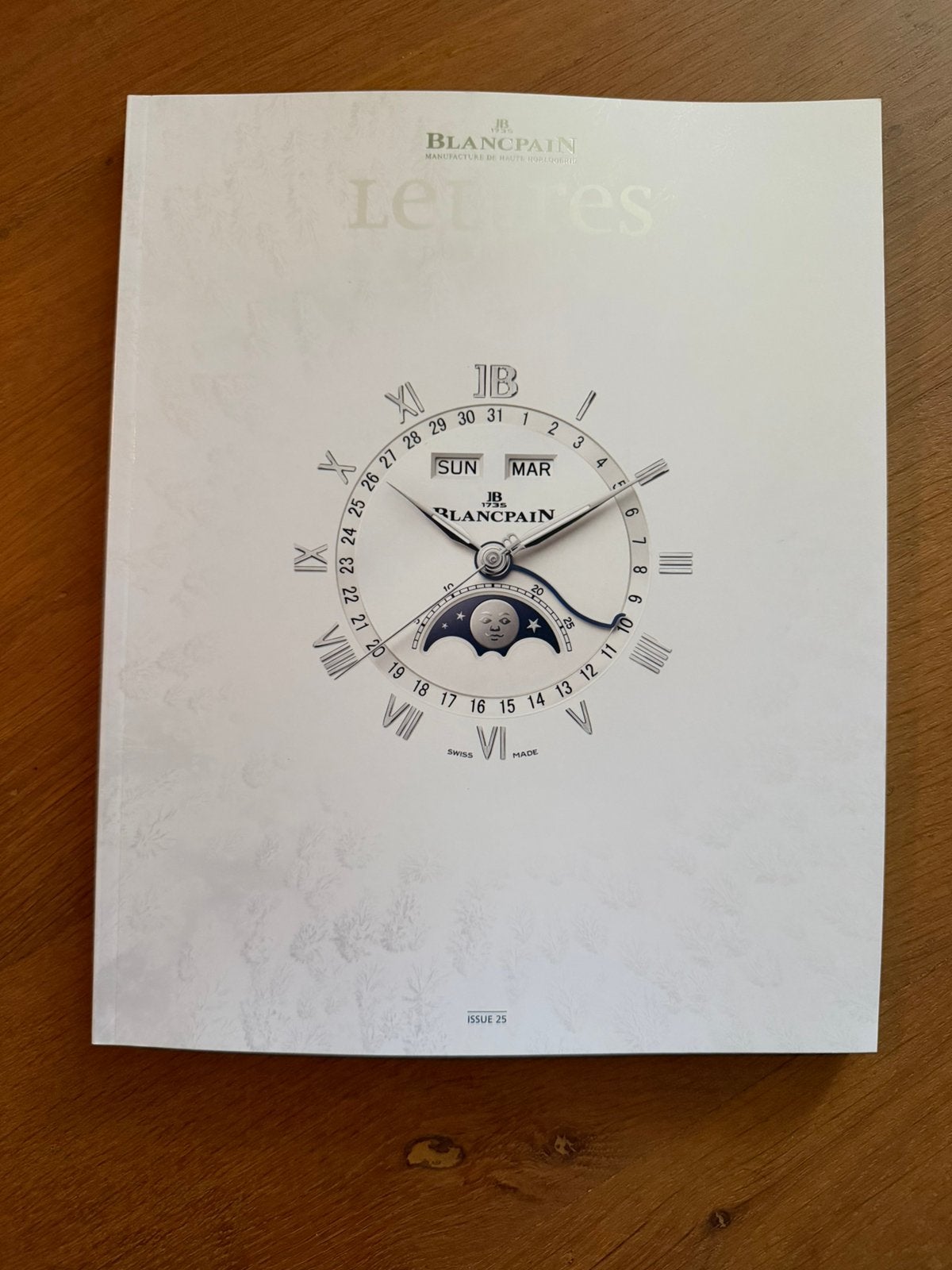 Nieuw horlogeboek Blancpain, Ophalen of Verzenden, Nieuw, Overige onderwerpen