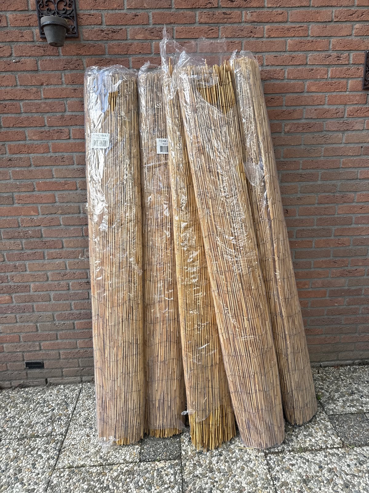 Nieuwe Tonkinmatten 180x500cm - Ideaal voor schutting, Ophalen, Overige materialen, 1 tot 2 meter, Nieuw