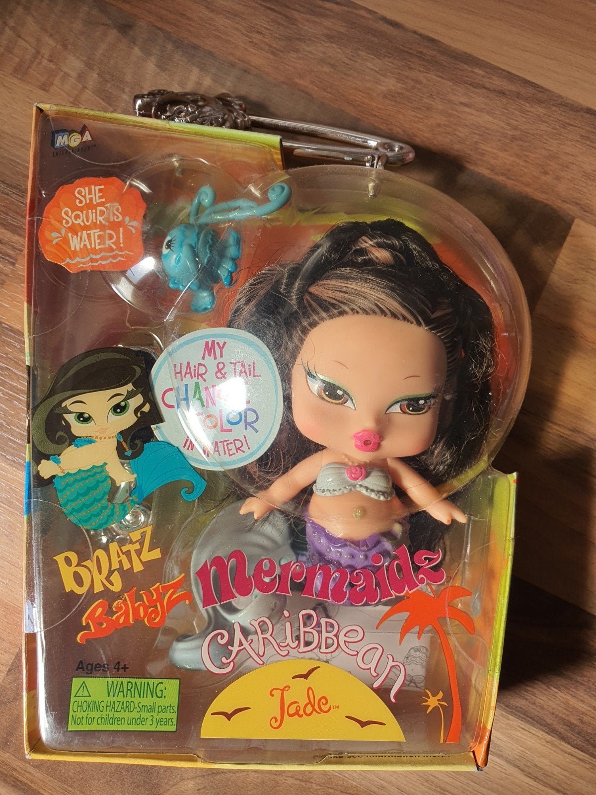 Bratz Babyz Mermaids Caribbean Jade pop - 2007, Kinderen en Baby's, Speelgoed | Poppen, Verzenden, Nieuw, Overige typen