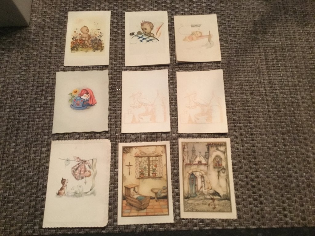 Oude doopkaartjes, Ophalen of Verzenden, 1920 tot 1940