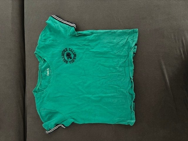 Groen T-shirt Hollister maat S, Ophalen of Verzenden, Korte mouw, Maat 36 (S), Gedragen