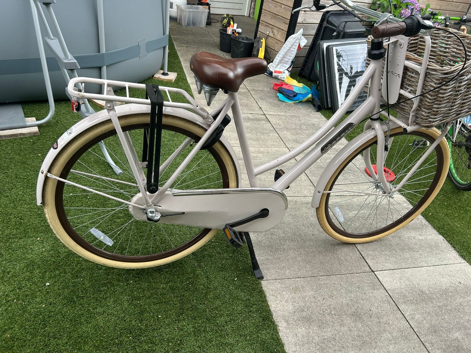 Meisjes fiets, Fietsen en Brommers, 53 tot 56 cm, Versnellingen, Zo goed als nieuw, Trommelrem