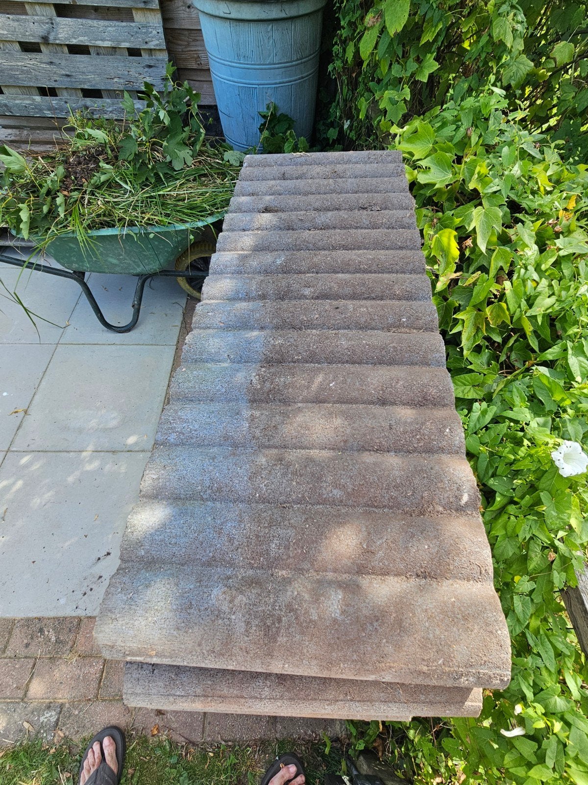 Betonnen borders antraciet, Ophalen, Minder dan 100 cm