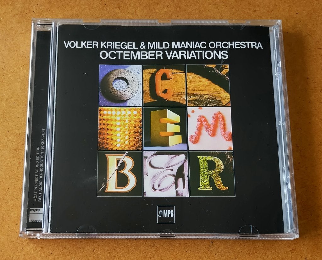 Volker Kriegel & Mild Maniac Orchestra - Octember Variations, Ophalen of Verzenden, Gebruikt, Jazz-fusion